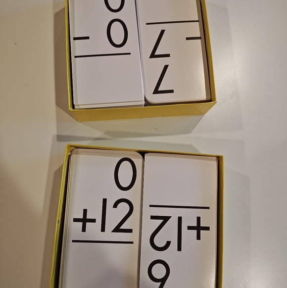 Addition and Subtraction Math Flash Cards Sets - Picture 3 of 4